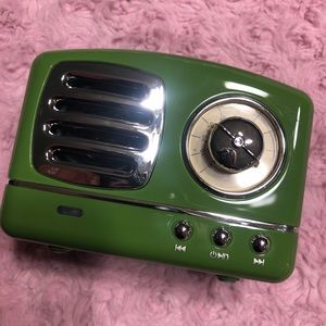 Vintage radio speaker
